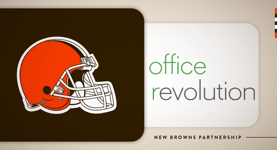 Office Revolution teams up with the Cleveland Browns