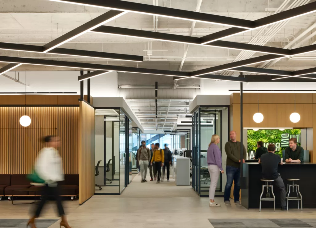 John Deere architectural walls workplace