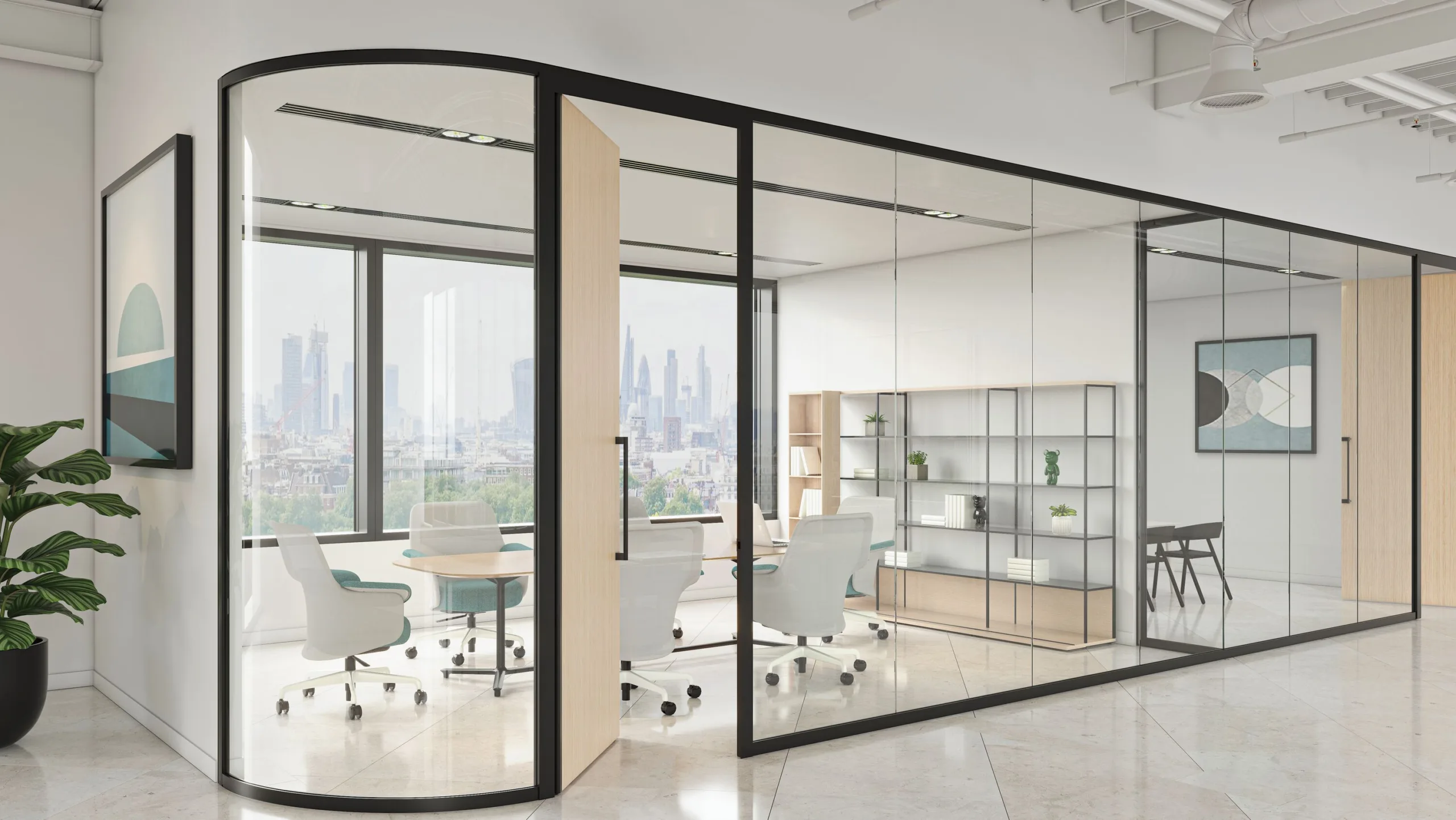 Tek Vue architectural wall system